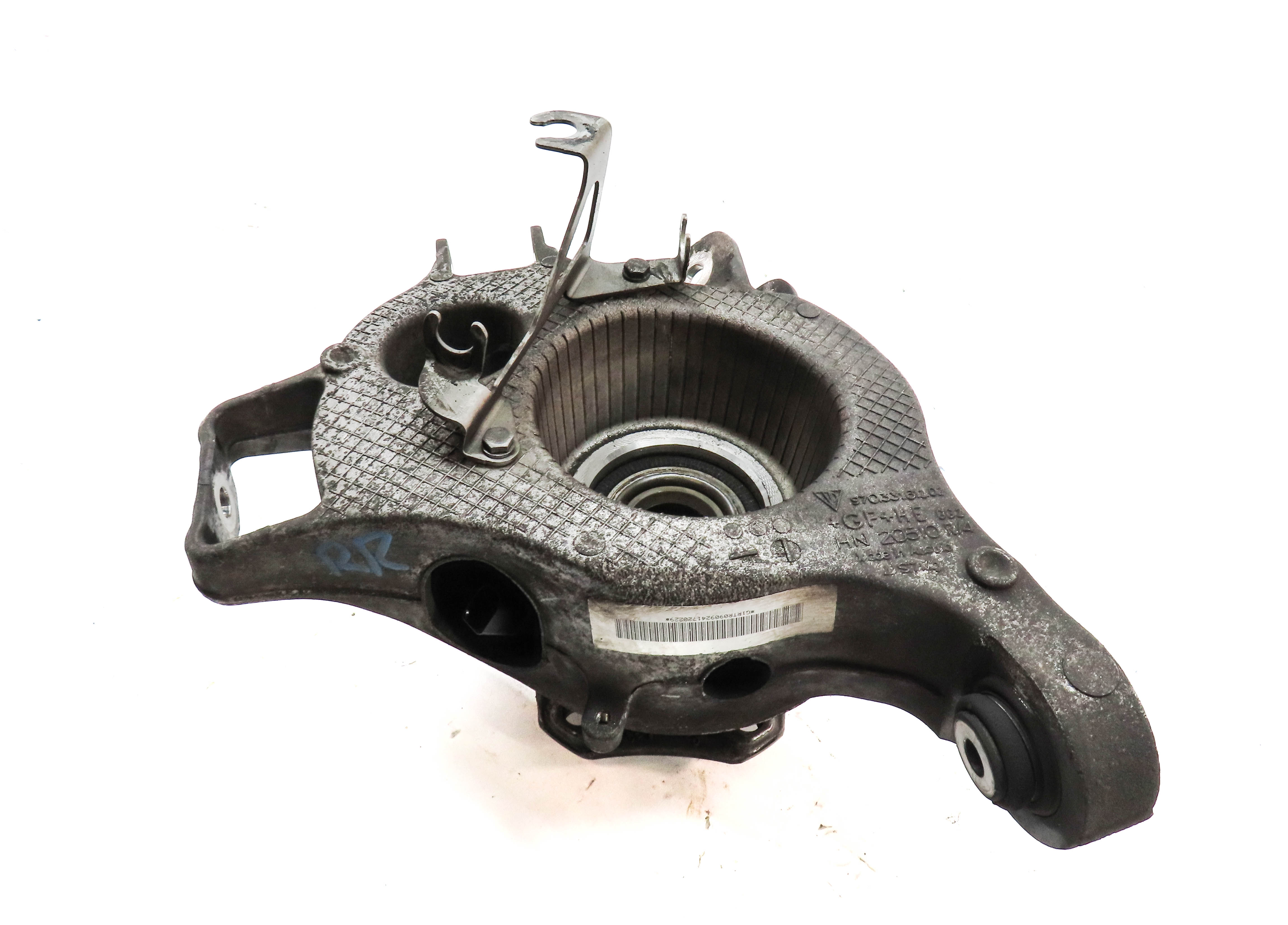 10-13 PORSCHE PANAMERA (970 G1) REAR RIGHT PASSENGER SPINDLE KNUCKLE HUB STUB — exact item pictured